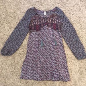 Xhilaration Print Dress, Size S